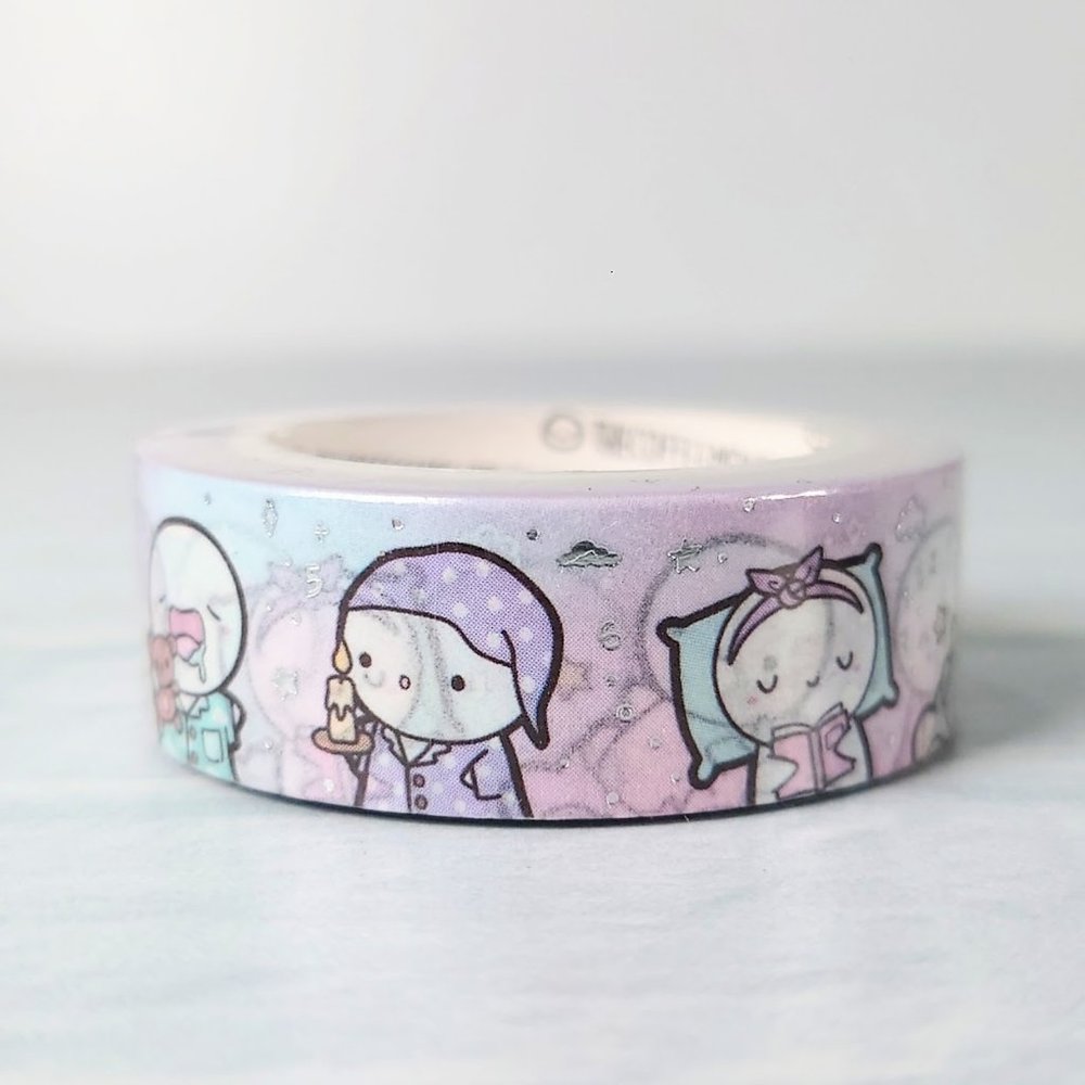 TheCoffeeMonsterzCo TCMC *Preorder* Sleep Time 15mm Washi Tape